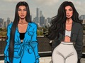 Gêm Ffasiwn Chwiorydd Yeezy  ar-lein