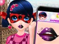 Gêm Dyluniad Gwefus Ciwt Ar Gyfer Marinette  ar-lein