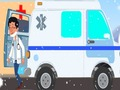 Gêm Jig-so Trucks Ambiwlans  ar-lein