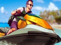 Gêm Styntiau Cychod Pwer Rasio Dŵr Sgïo Jet  ar-lein