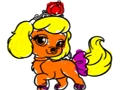 Gêm Lliwio Princess Of Pets  ar-lein
