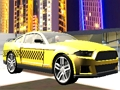 Gêm Efelychydd Car Tacsi Dinas Modern  ar-lein