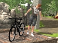 Gêm Mtb go iawn i lawr yr allt 3d ar-lein