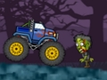 Gêm Gyrru Tryc Lladd Zombie  ar-lein