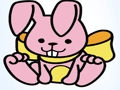 Gêm Llyfr Lliwio Bunny  ar-lein