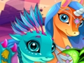 Gêm Pos Unicorniaid a Dreigiau Ciwt  ar-lein