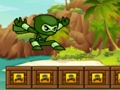 Gêm Rhedeg Ninja Gwyrdd  ar-lein