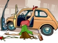 Gêm Jig-so Car Crash  ar-lein