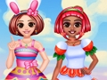 Gêm Cosplay Bie Foodie  ar-lein