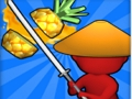 Gêm Samurai Ffrwythau  ar-lein