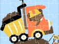 Gêm Jig-so Trucks Dumper  ar-lein