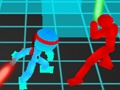 Gêm Stickman Neon Warriors: Ymladd Cleddyfau  ar-lein