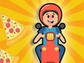 Gêm Bachgen pizza yn gyrru  ar-lein