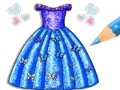 Gêm Lliwio Glitter y Dywysoges  ar-lein