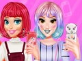 Gêm Dyluniad Achos Ffôn Princesses Diy  ar-lein