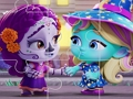 Gêm Jig-so Calan Gaeaf Super Monster  ar-lein