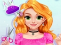 Gêm Gwisg Frenhinol y Dywysoges Blonde #DIY  ar-lein