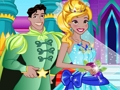 Gêm Priodas y Frog Princess Gwisgo i fyny  ar-lein