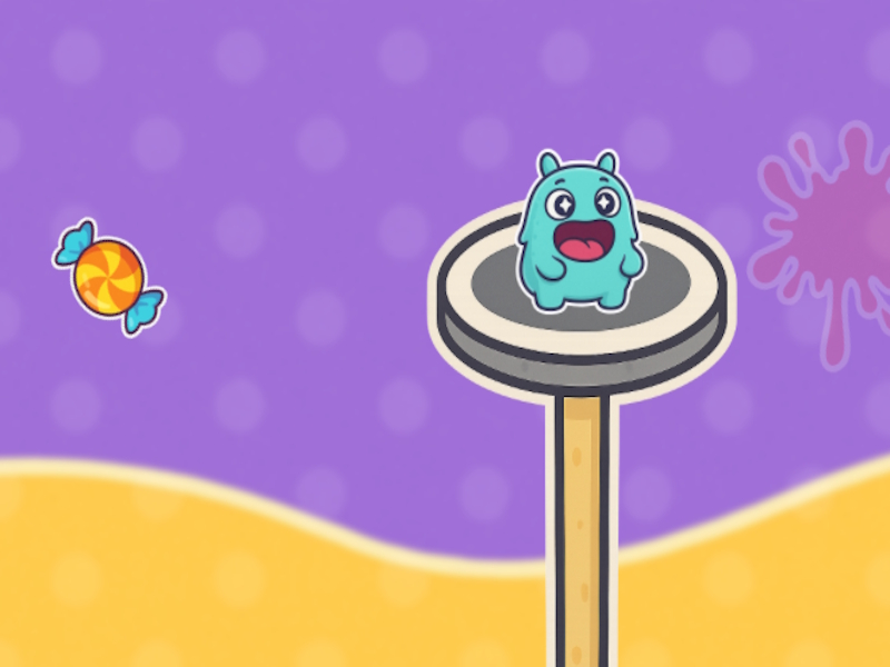 Gêm Candy Monster Raffi ar-lein