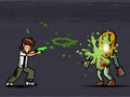 Gêm Ben 10 vs zombies  ar-lein