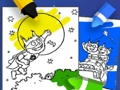 Gêm Lliwio Alfie The Werewolf  ar-lein