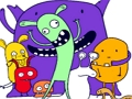 Gêm Jig-so Monsters Little Cute  ar-lein
