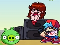 Gêm Funkin Nos Wener 'vs PIG o Angry Birds  ar-lein