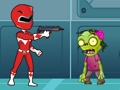 Gêm Shooter Zombie Power Rangers  ar-lein