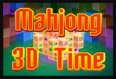 Gêm Amser 3D Mahjong  ar-lein
