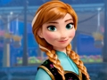Gêm Lliwio Anna Frozen  ar-lein