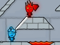 Gêm Fireboy & Watergirl 3 yn Ice Temple  ar-lein