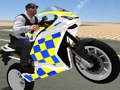 Gêm Efelychydd Beic Heddlu Super Stunt 3D  ar-lein