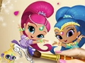 Gêm Llyfr Lliwio Shimmer And Shine  ar-lein