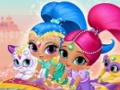 Gêm Sêr Cudd Shimmer a Shine  ar-lein