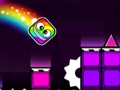 Gêm Geometreg Dash: Neon Rainbow  ar-lein