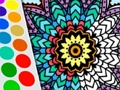 Gêm Llyfr Lliwio Mandala  ar-lein