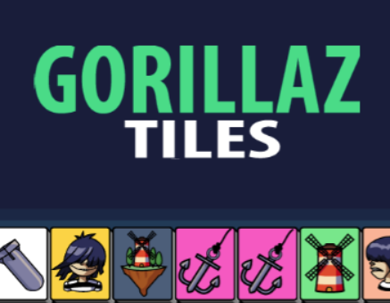 Gêm Teils Gorillaz O'r Annisgwyl  ar-lein