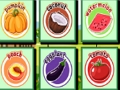 Gêm Cof Ffrwythau Veggie  ar-lein