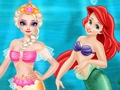 Gêm Cymorth Cyntaf y Dywysoges Yn Nheyrnas Mermaid  ar-lein
