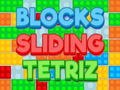 Gêm Blociau llithro tetrizс  ar-lein