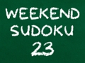 Gêm Penwythnos Sudoku 23  ar-lein