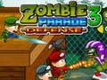 Gêm Amddiffyniad Gorymdaith Zombie 3  ar-lein