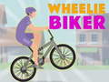 Gêm Biker Wheelie  ar-lein