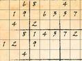 Gêm Y Sudoku Dyddiol  ar-lein