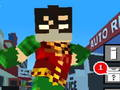 Gêm Titans yn eu harddegau yn mynd rhedwr teen minecraft 3d  ar-lein