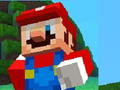 Gêm Rhedwr Super Mario MineCraft  ar-lein
