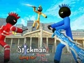 Gêm Heddlu Stickman yn erbyn Ymladd Stryd Gangsters  ar-lein