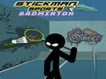 Gêm Badminton Chwaraeon Stickman  ar-lein