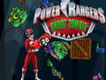 Gêm Mae Power Rangers yn saethu Zombie  ar-lein