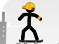 Gêm Sglefrwr Stickman  ar-lein